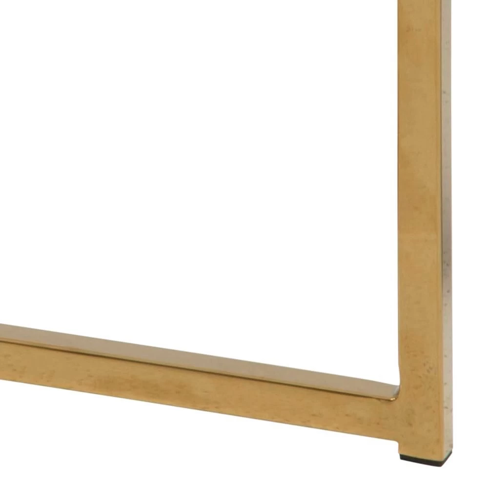 Table D'appoint Alisma Ø50 Cm - Or/marbre Marquina 7 Table D'appoint Alisma Ø50 Cm - Or/marbre Marquina – Image 7