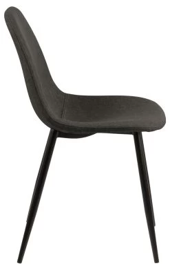 Chaise De Salle à Manger - Gris Foncé/noir -Meubles Tables Et Chaises Shop BBC69D5F 0DB8 40F3 A5CF 8F3078EF21FA f0ca