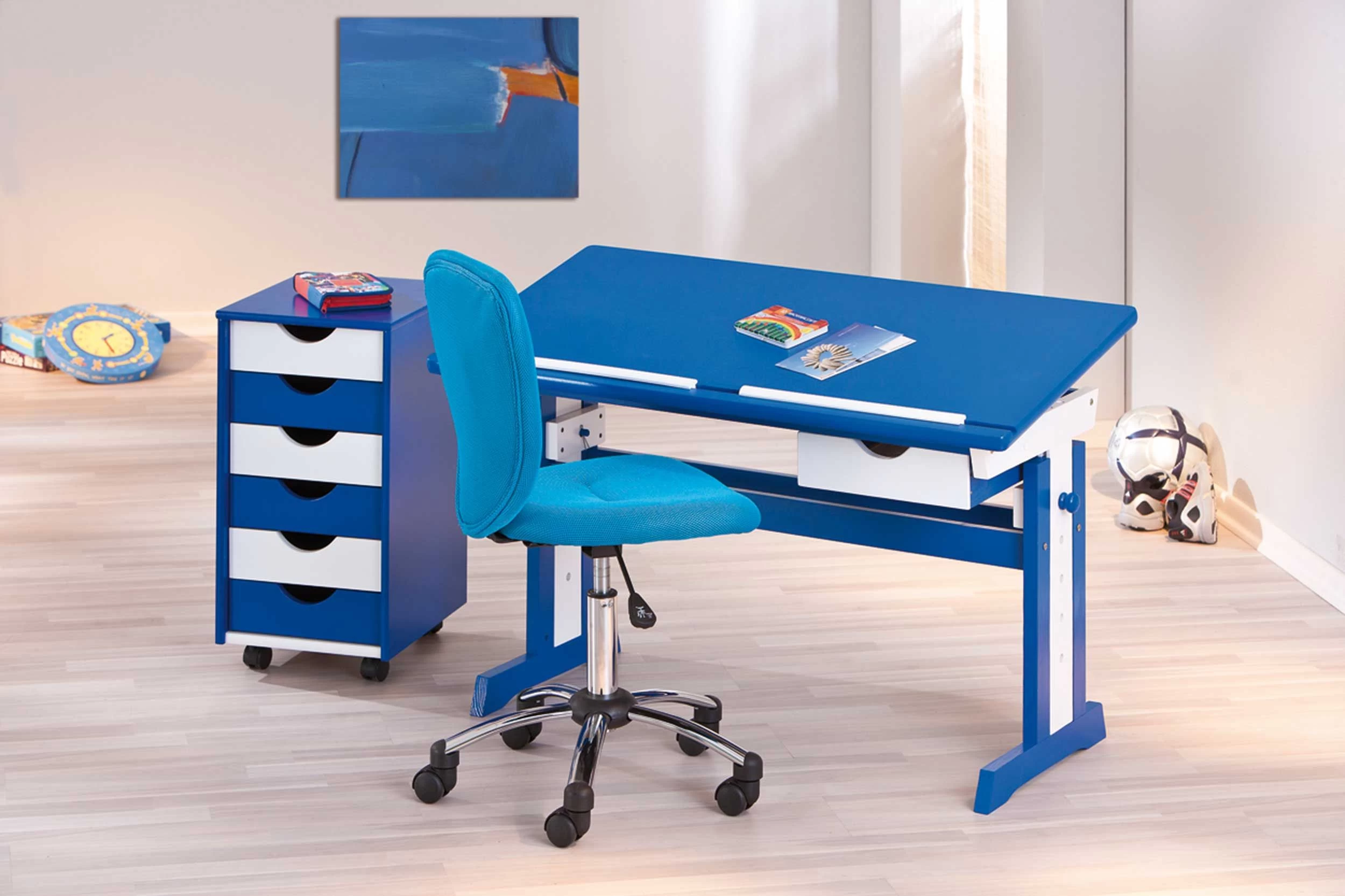 Caisson à Tiroirs Dana Bleu 3 Caisson à Tiroirs Dana Bleu – Image 3