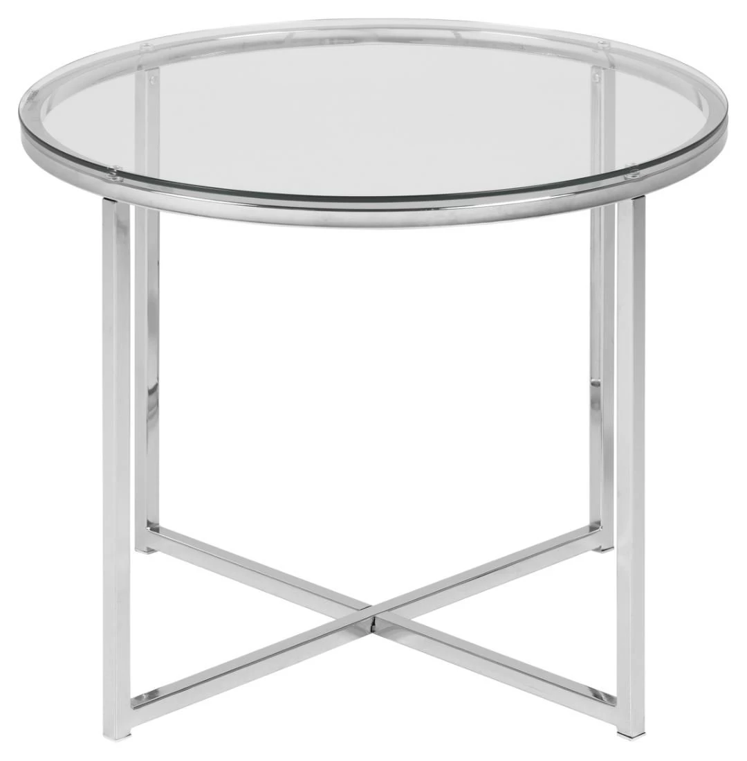 Table D'appoint Caitlynn ø55cm - Tableau Transparant 6 Table D'appoint Caitlynn ø55cm - Tableau Transparant – Image 6