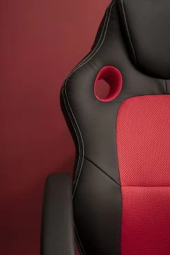 Chaise Gamer Dizzy - Noir/rouge -Meubles Tables Et Chaises Shop CHAISE RG AMB02 741d