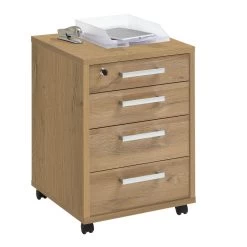 FMD Caisson à Tiroirs Gabi - Chêne Vieilli