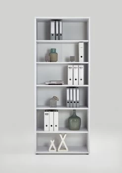 FMD Bibliothèque Gabi - 6 Niches Large -Meubles Tables Et Chaises Shop Calvia 8 Brillantwei frontal 0cad