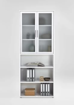 FMD Bibliothèque Gabi - 6 Niches Large -Meubles Tables Et Chaises Shop Calvia 8 12 Brillantwei frontal 9caa