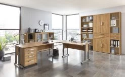 FMD Caisson à Tiroirs Gabi - Chêne Vieilli -Meubles Tables Et Chaises Shop Calvia Milieu 4 Alteiche uni 8d65