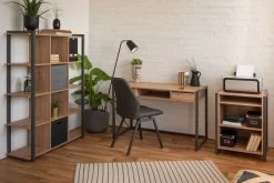 Bureau Damon 120cm 2 Tiroirs - Chêne/anthracite 18 Bureau Damon 120cm 2 Tiroirs - Chêne/anthracite -Meubles Tables Et Chaises Shop Denver B ro Ambiente perspektive 0ba7