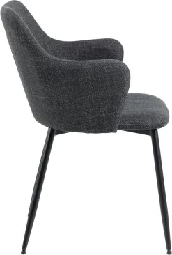 Fauteuil Ilsa - Gris Foncé -Meubles Tables Et Chaises Shop E1CE626C 8507 43EA 975B 0D7B4F323F07 9c34