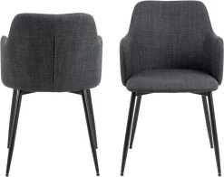 Fauteuil Ilsa - Gris Foncé -Meubles Tables Et Chaises Shop E5EE8767 0295 464B 8EAC 89AD5160FD39 5d38