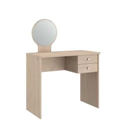 Coiffeuse Betty Avec Miroir - Chêne -Meubles Tables Et Chaises Shop ESTELLE 7353 COIF C 012e