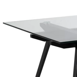 Table à Manger 180x90cm - Noir -Meubles Tables Et Chaises Shop F080D411 CECF 47BD 9785 5C29AB7D2332 e0c5