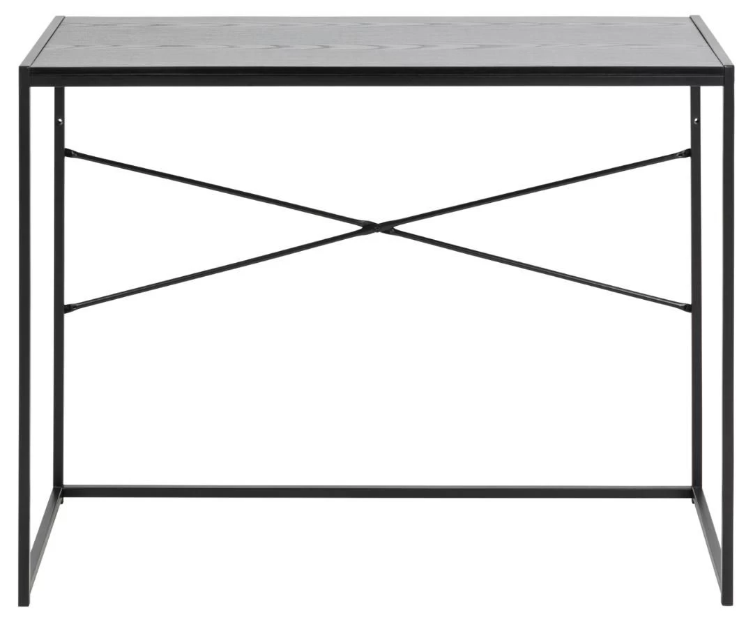 Console/bureau Dover Industriel - Noir/chêne Sonoma 5 Console/bureau Dover Industriel - Noir/chêne Sonoma – Image 5