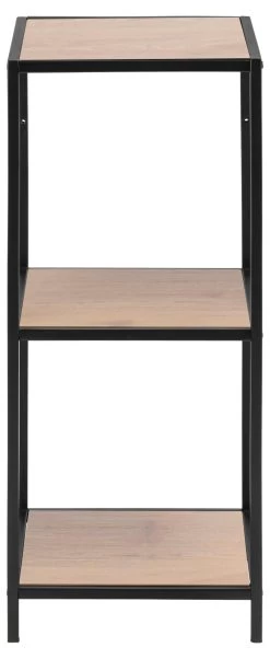 Étagère Dover 37cm, 2 étagères - Noir/chêne -Meubles Tables Et Chaises Shop F3C43358 34A9 4370 9372 FBBDD324105D ebfb