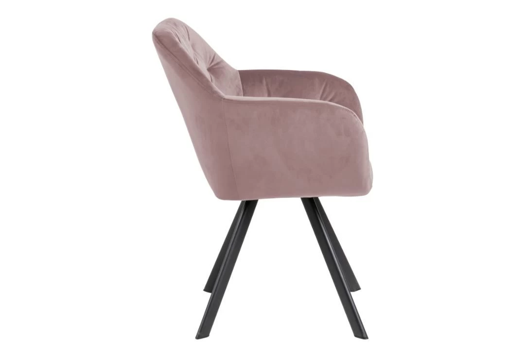 Chaise De Salle à Manger Levon - Rose Clair 2 Chaise De Salle à Manger Levon - Rose Clair – Image 2