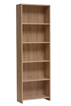 Bibliothèque Finna 57cm 5 étagères - Chêne -Meubles Tables Et Chaises Shop FINLAND BOEKENREK 5P SO D pb 2734 ea48