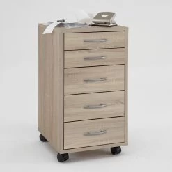 FMD Caisson à Tiroirs Till - Chêne