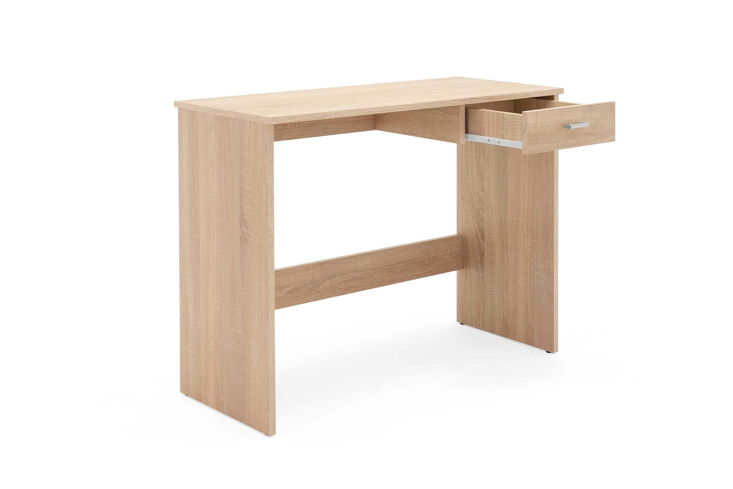 Bureau Franz 89cm 1 Tiroir - Chêne 7 Bureau Franz 89cm 1 Tiroir - Chêne – Image 7