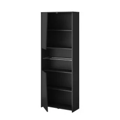 Bibliothèque Gaming 67cm Avec Bande LED - Noir -Meubles Tables Et Chaises Shop GAMING 6940 BI2P G OUV D 2303