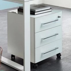 Caisson à Tiroirs Mouna - Blanc