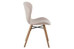 Chaise En Tissu Tilda Avec Pieds Obliques - Sable/chêne -Meubles Tables Et Chaises Shop H000018249 3 77c9