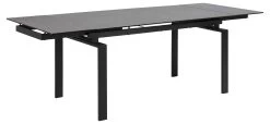 Table à Manger Extensible Hunor 160x/240x85 - Noir -Meubles Tables Et Chaises Shop H000020033 3 eba6