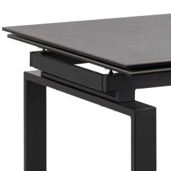 Table à Manger Extensible Hunor 160x/240x85 - Noir -Meubles Tables Et Chaises Shop H000020033 6 eac2