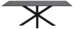 Table à Manger Hennie 200x100 Céramique - Noir 16 Table à Manger Hennie 200x100 Céramique - Noir -Meubles Tables Et Chaises Shop H000020147 2 2d2a