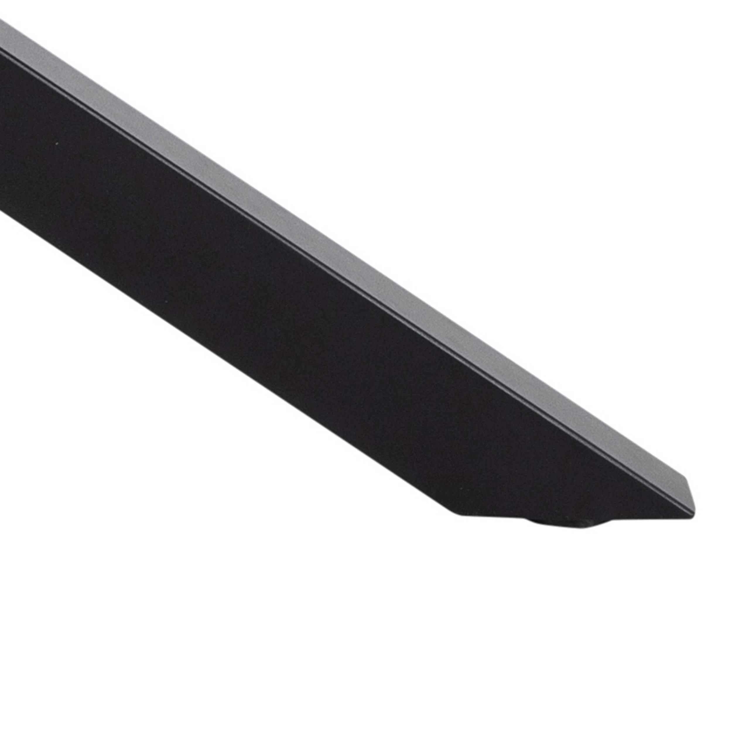 Table à Manger Hennie 200x100 Céramique - Noir 2 Table à Manger Hennie 200x100 Céramique - Noir – Image 2