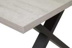 Table à Manger Igor 200x100cm - Décor En Chêne Gris -Meubles Tables Et Chaises Shop IBE Taf X poot detail2 392d