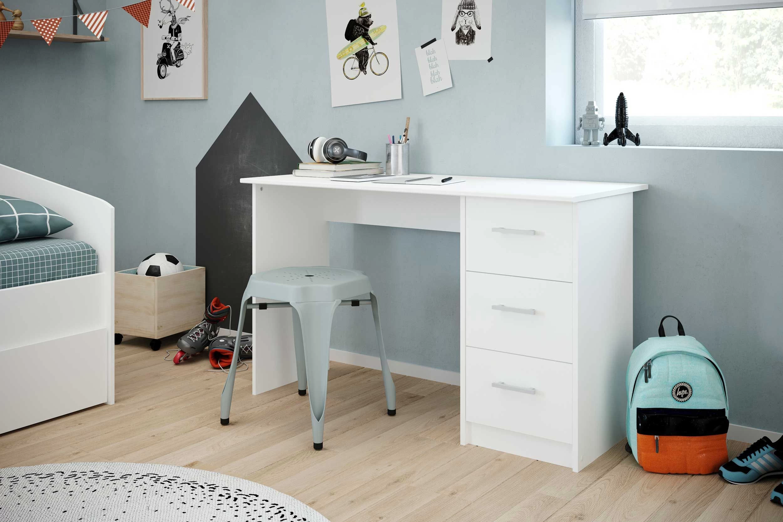 Bureau Ingrid 121cm - Blanc 2 Bureau Ingrid 121cm - Blanc – Image 2