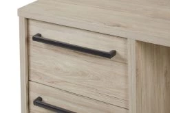 Bureau Angie 140cm, 3 Tiroirs - Décor En Chêne -Meubles Tables Et Chaises Shop IVY bureau detail 3 5fe8