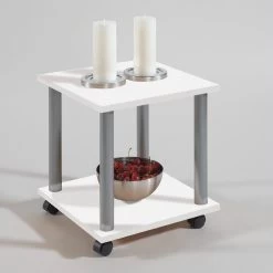 FMD Table D'appoint Jango - Blanc