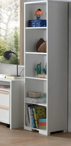 Bibliothèque London 45cm - Blanc