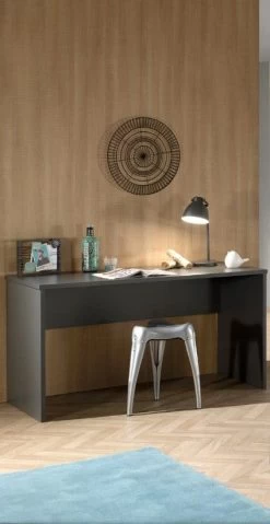 Table De Bureau London 140cm - Anthracite 16 Table De Bureau London 140cm - Anthracite -Meubles Tables Et Chaises Shop LDBU1480 01 92a0