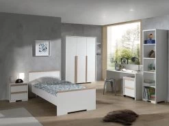 Bibliothèque London 45cm - Blanc -Meubles Tables Et Chaises Shop LDCO1114 f611