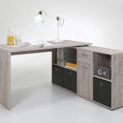 FMD Bureau D'angle Lex - Chêne Gris