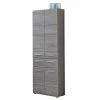 Meuble Haut Moderne Et Facile D'entretien En Sardegna Smoked Silver - Tall Unit Line