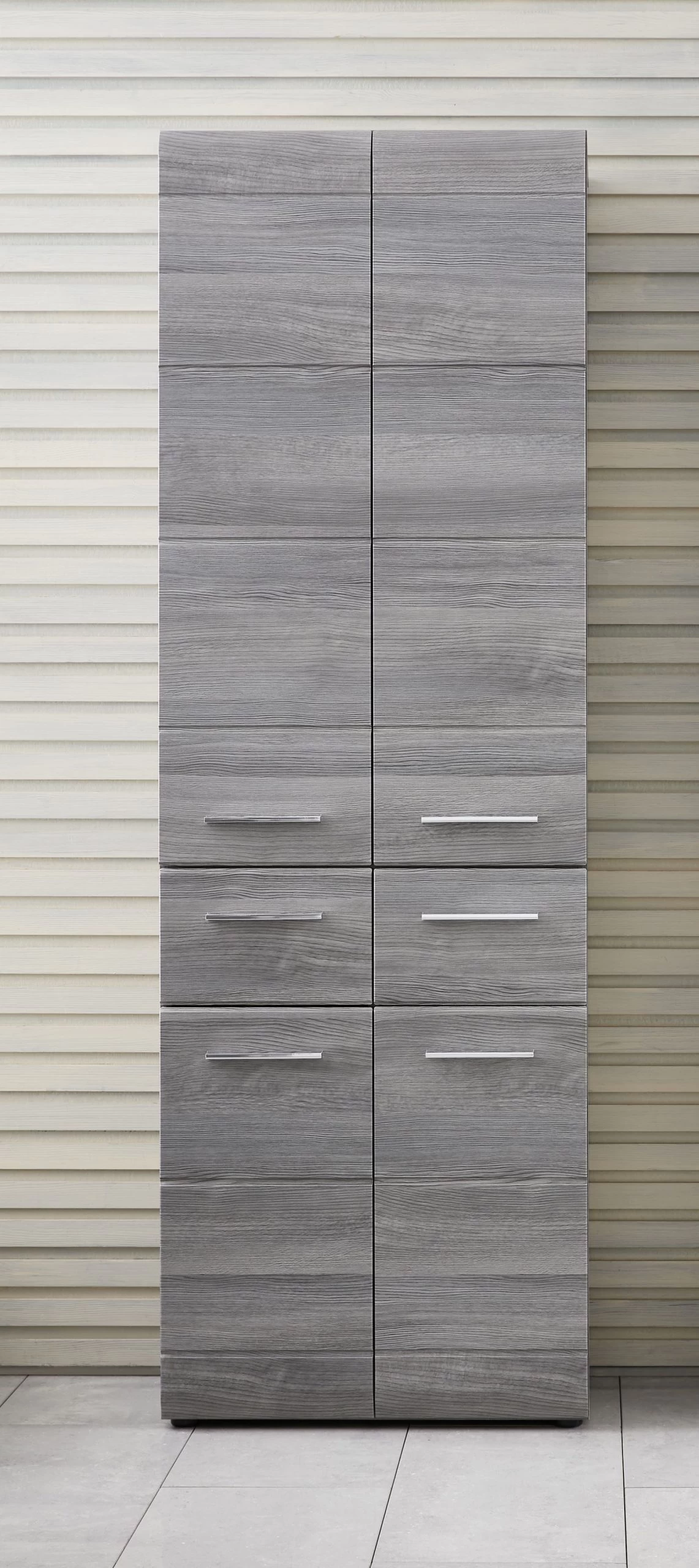 Meuble Haut Moderne Et Facile D'entretien En Sardegna Smoked Silver - Tall Unit Line 5 Meuble Haut Moderne Et Facile D'entretien En Sardegna Smoked Silver - Tall Unit Line – Image 5