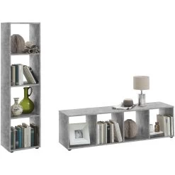 FMD Étagère Méga 4 Niches - Béton 6 FMD Étagère Méga 4 Niches - Béton -Meubles Tables Et Chaises Shop Mega 4 Beton uitgesneden d6dd