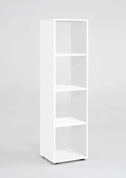 FMD Étagère Méga 4 Niches - Blanc 10 FMD Étagère Méga 4 Niches - Blanc -Meubles Tables Et Chaises Shop Mega 4 Wei ohne Deko 5d3c