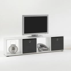 FMD Étagère Méga 4 Niches - Blanc