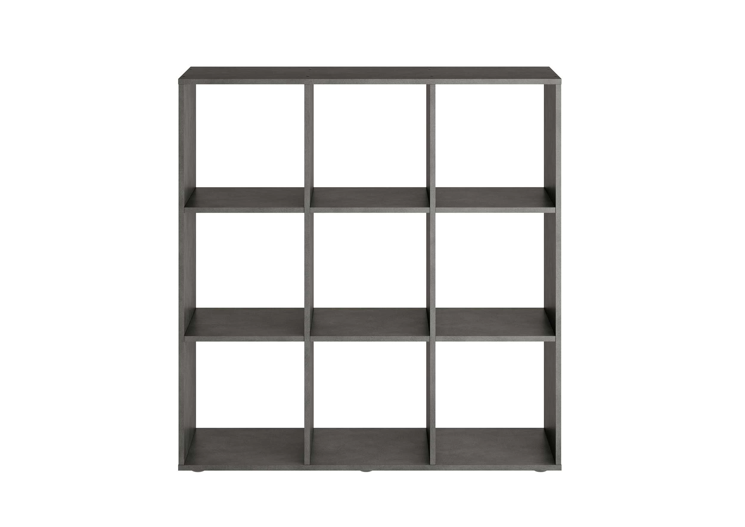 FMD Étagère Méga 9 Niches - Gris 4 FMD Étagère Méga 9 Niches - Gris – Image 4