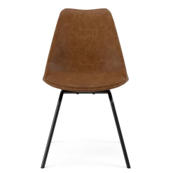 Siège Baquet Brett Cuir Synthétique - Brun