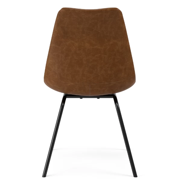 Siège Baquet Brett Cuir Synthétique - Brun 2 Siège Baquet Brett Cuir Synthétique - Brun – Image 2