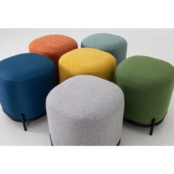 Pouf Larry - Bleu 4 Pouf Larry - Bleu – Image 4