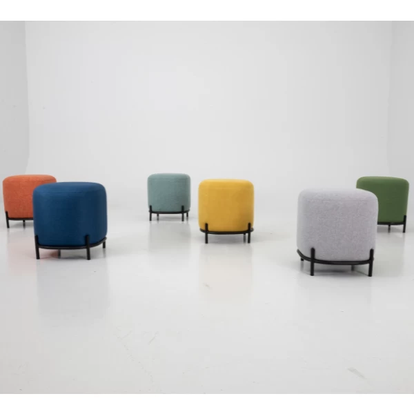 Pouf Larry - Bleu 2 Pouf Larry - Bleu – Image 2