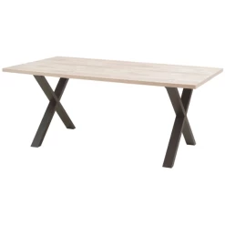 Table à Manger Igor 200x100cm - Décor En Chêne Gris -Meubles Tables Et Chaises Shop Ontwerp zonder titel 37 be94