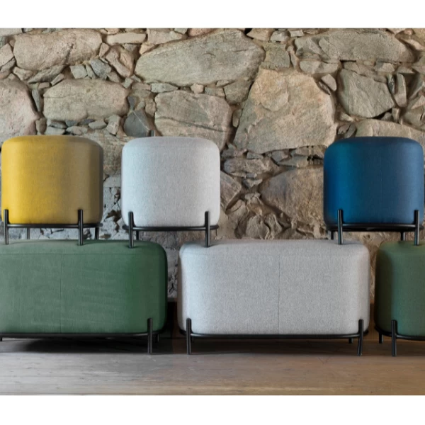 Pouf Larry - Bleu 3 Pouf Larry - Bleu – Image 3