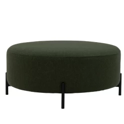 Pouf Rond Larry - Vert Mousse -Meubles Tables Et Chaises Shop Ontwerp zonder titel 65 5093