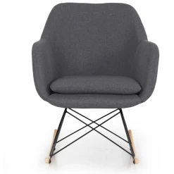 Fauteuil à Bascule Gemma - Gris -Meubles Tables Et Chaises Shop Ontwerp zonder titel 75 a358