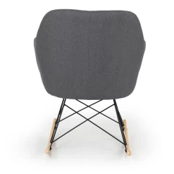 Fauteuil à Bascule Gemma - Gris -Meubles Tables Et Chaises Shop Ontwerp zonder titel 78 024b